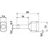 Кабельный наконечник - AI-TWIN 2X10 -14 BN - 1213206