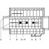 Проходная мини-клемма - MBKKB 2,5-PV - 2800583