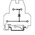 Проходная мини-клемма - MBKKB 2,5-DIO/U-O - 2800570