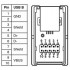 Гнездовая вставка USB - VS-04-BUB-FK-F/IP67 - 1653867