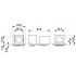 Монтажные рамы - VS-PPC-F1-RJ45-POBK-1RF-BU/BU - 1404760