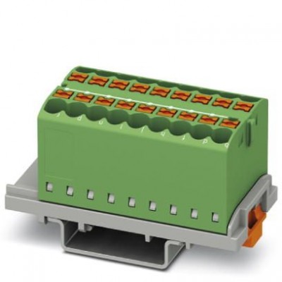 Распределительный блок - PTFIX 18X2,5-NS35 GN - 3273052