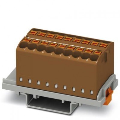 Распределительный блок - PTFIX 18X2,5-NS35 BN - 3273054