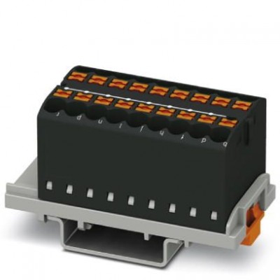 Распределительный блок - PTFIX 18X2,5-NS35 BK - 3273058