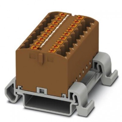 Распределительный блок - PTFIX 18X2,5-NS35A BN - 3273186