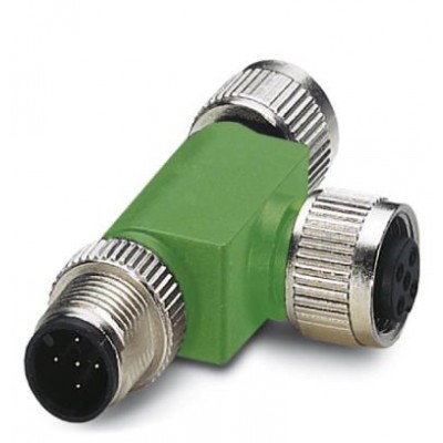 Т-распределитель - SAC-3P-M12T/2XM12 B PE - 1519723