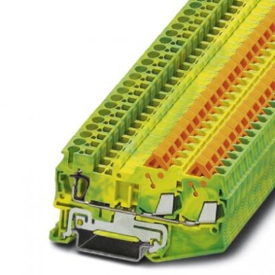 Клемма защитного провода - QTCS 1,5-TWIN-PE - 3206364