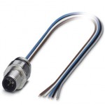 Встраиваемые разъемы - SACC-EC-M12MSB-5CON-PG9/0,5 - 1515057
