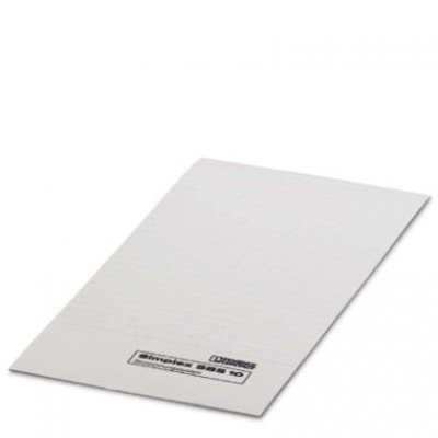Маркировочный лист - SBS10 CUS - 0828491