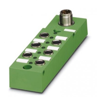 Коробка датчика и исполнительного элемента - SACB- 6/3-L-M12-M8 - 1516247