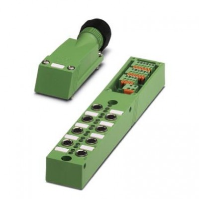Коробка датчика и исполнительного элемента - SACB- 8/4-L-SC-M8 - 1503454