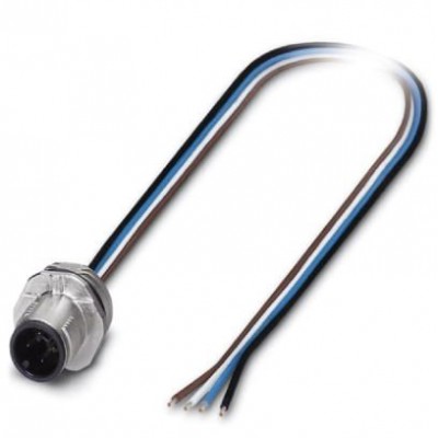 Встраиваемые разъемы - SACC-E-MS-3CON-M16/0,5 SCO - 1459618