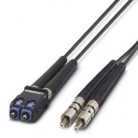Соединительный оптоволоконный кабель - VS-PC-2X-POF-980-SCRJ/FSMA-1 - 1657106