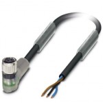 Кабель для датчика / исполнительного элемента - SAC-3P- 1,5-PUR/M 8FR-2L - 1671069