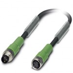 Кабель для датчика / исполнительного элемента - SAC-3P-M 8MS/ 0,3-PUR/M 8FS - 1681907
