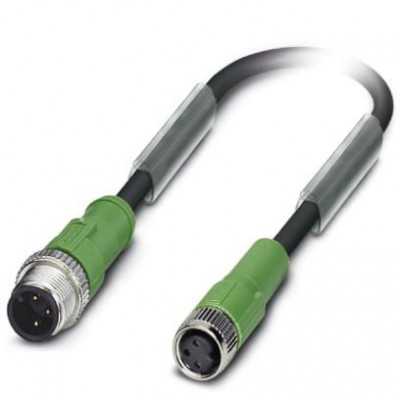 Кабель для датчика / исполнительного элемента - SAC-3P-M12MS/3,0-PVC/M 8FS - 1415529