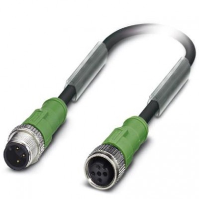 Кабель для датчика / исполнительного элемента - SAC-3P-M12MS/0,3-PUR/M12FS - 1681509