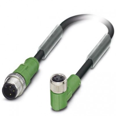 Кабель для датчика / исполнительного элемента - SAC-3P-M12MS/0,3-PVC/M 8FR - 1415530