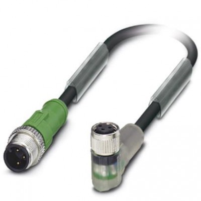 Кабель для датчика / исполнительного элемента - SAC-3P-M12MS/1,5-PUR/M 8FR-2L - 1694907