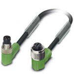Кабель для датчика / исполнительного элемента - SAC-3P-M 8MR/0,3-PUR/M12FR - 1682427