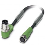 Кабель для датчика / исполнительного элемента - SAC-3P-M12MR/0,3-PUR/M 8FS - 1668878