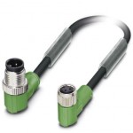 Кабель для датчика / исполнительного элемента - SAC-3P-M12MR/0,3-PUR/M 8FR - 1668917