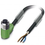 Кабель для датчика / исполнительного элемента - SAC-3P- 1,5-PUR/M12FR SH - 1682812
