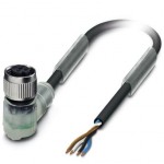 Кабель для датчика / исполнительного элемента - SAC-4P-10,0-PUR/FR-3L SCO - 1407781