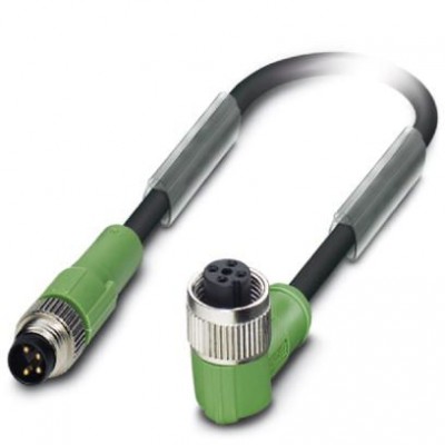 Кабель для датчика / исполнительного элемента - SAC-4P-M 8MS/0,6-PUR/M12FR - 1699931