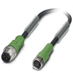 Кабель для датчика / исполнительного элемента - SAC-4P-M12MS/0,3-PUR/M 8FS - 1694923