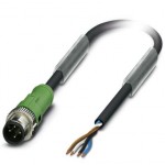 Кабель для датчика / исполнительного элемента - SAC-4P-MS/ 5,0-PUR SCO - 1518821