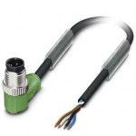 Кабель для датчика / исполнительного элемента - SAC-4P-M12MR/1,5-PUR - 1668166