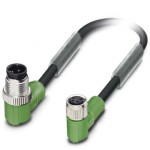 Кабель для датчика / исполнительного элемента - SAC-4P-M12MR/0,3-PUR/M 8FR - 1671551