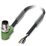 Кабель для датчика / исполнительного элемента - SAC-4P-MR/10,0-PUR SCO - 1518876