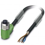 Кабель для датчика / исполнительного элемента - SAC-4P-10,0-PUR/M12FR SH - 1500729