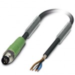 Кабель для датчика / исполнительного элемента - SAC-4P-M 8MS/ 1,5-PUR SH - 1521818