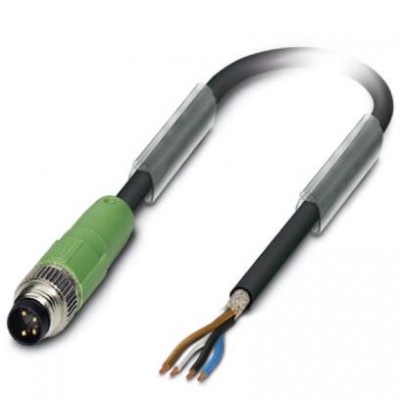 Кабель для датчика / исполнительного элемента - SAC-4P-M 8MS/10,0-PUR SH - 1521847
