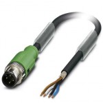 Кабель для датчика / исполнительного элемента - SAC-4P-MS/ 5,0-PUR SH SCO - 1407802