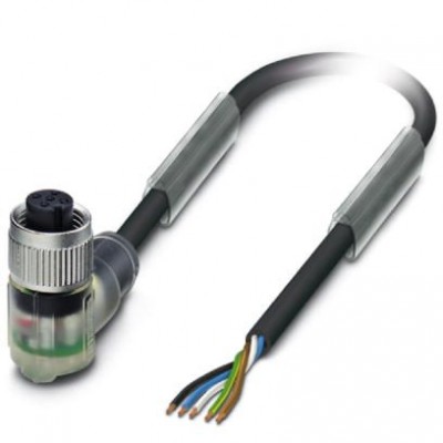 Кабель для датчика / исполнительного элемента - SAC-5P- 1,5-PUR/M12FR-3L - 1669880