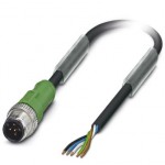 Кабель для датчика / исполнительного элемента - SAC-5P-M12MS/1,5-PUR - 1669767