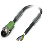 Кабель для датчика / исполнительного элемента - SAC-5P-MS/ 5,0-PUR SCO - 1518986