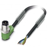 Кабель для датчика / исполнительного элемента - SAC-5P-M12MR/1,5-PUR - 1669796