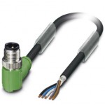 Кабель для датчика / исполнительного элемента - SAC-5P-M12MR/ 1,5-PUR SH - 1682757