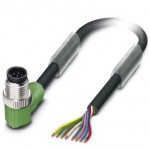 Кабель для датчика / исполнительного элемента - SAC-8P-M12MR/ 1,5-PUR - 1522545