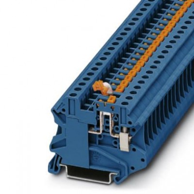 Клеммы с ножевыми размыкателями - UT 4-MT-P/P BU - 3046265