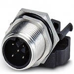 Встраиваемые разъемы - SACC-DSIV-M12MSB-5CON-L180 - 1514883