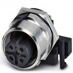 Встраиваемые разъемы - SACC-DSIV-M12FSB-5CON-L 90 - 1527870
