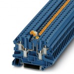 Клеммы с ножевыми размыкателями - UT 4-QUATTRO-MT BU - 3073050
