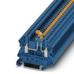 Клеммы с ножевыми размыкателями - UT 2,5-MT BU - 3046553