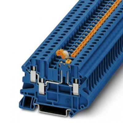 Клеммы с ножевыми размыкателями - UT 4-TWIN-MT P/P BU - 3073021